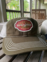 Load image into Gallery viewer, Decatur Farm to School Heavy Washed Trucker Cap