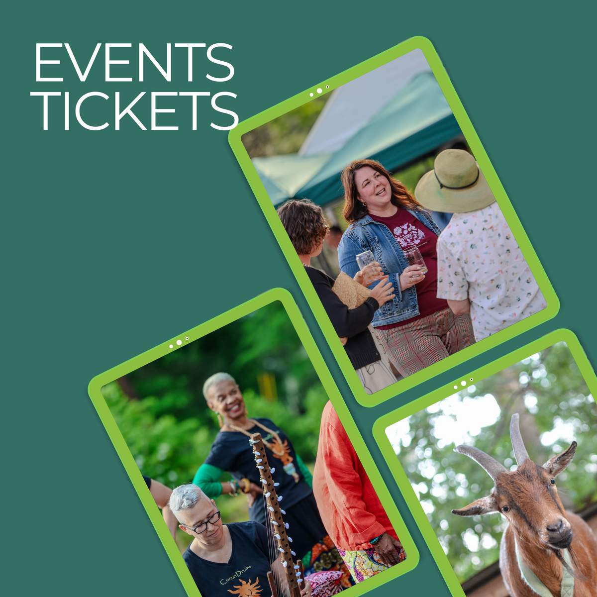 Events Ticketing – Wylde Center Online Shop