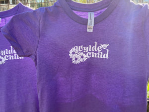 Youth T-shirt: Purple Heather Wylde Child