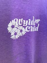 Load image into Gallery viewer, Youth T-shirt: Purple Heather Wylde Child
