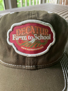 Decatur Farm to School Heavy Washed Trucker Cap